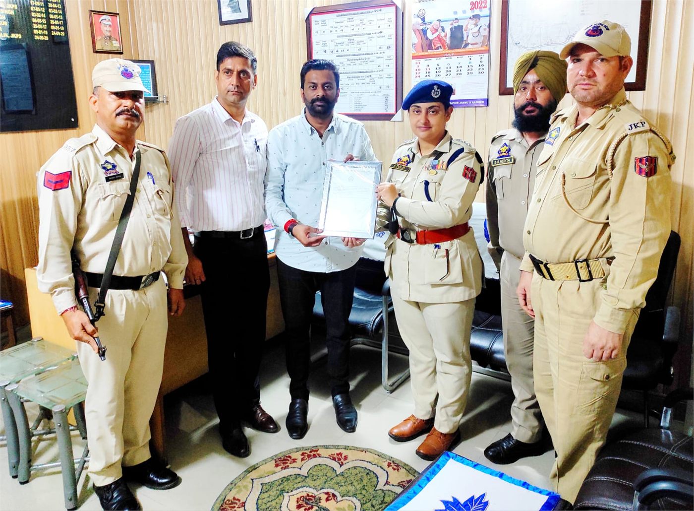 Appreciation from Dr. Vikas Gupta, JKAS, Director, Handicrafts & Handloom, Jammu