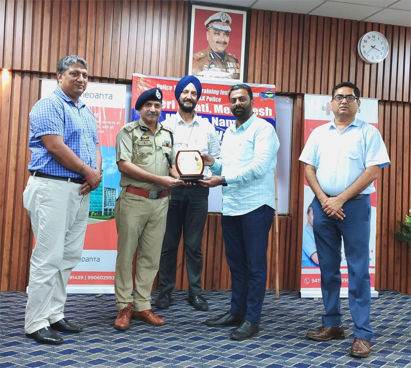 Appreciation from Sh. Ashok Kumar Sharma, JKPS, Senior Superintendent of Police, Security (JKAP 4th Battalion)