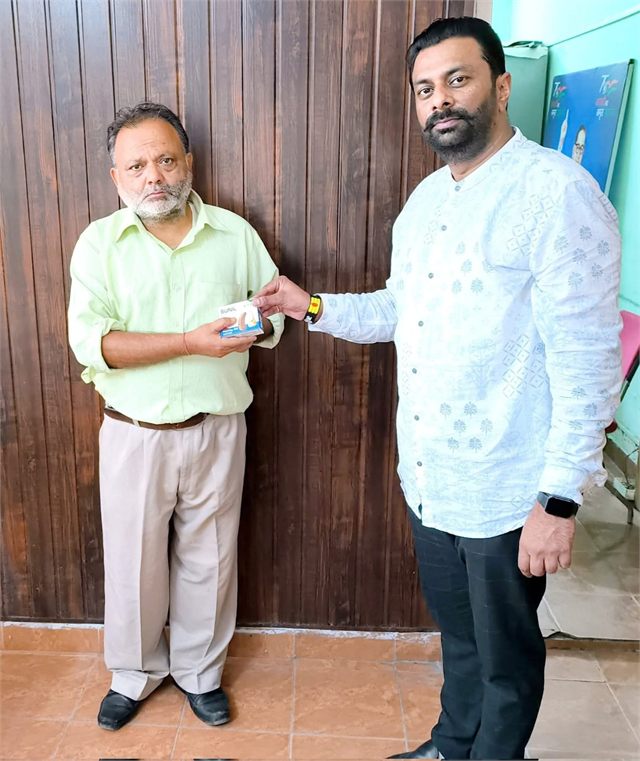 Awards & Appreciations - Providing Hearing Aid Kit to needy