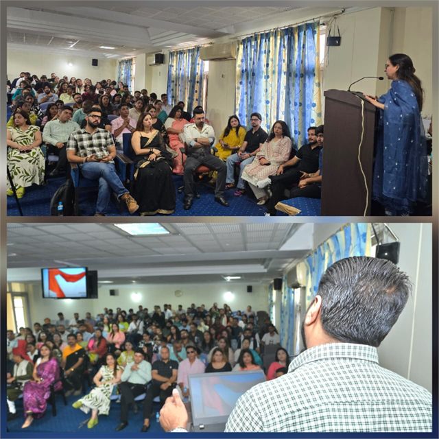 Under Nasha Mukt Jammu Kashmir Abhiyaan Organised Creator Excellence Awards 2026 to honour the YOUTUBERS, Vloggers Content Creators and aware the Youths about Drugs Menace,ADC Jammu Ansuya Jamwal Ji was Chief Guest (26-06-2026