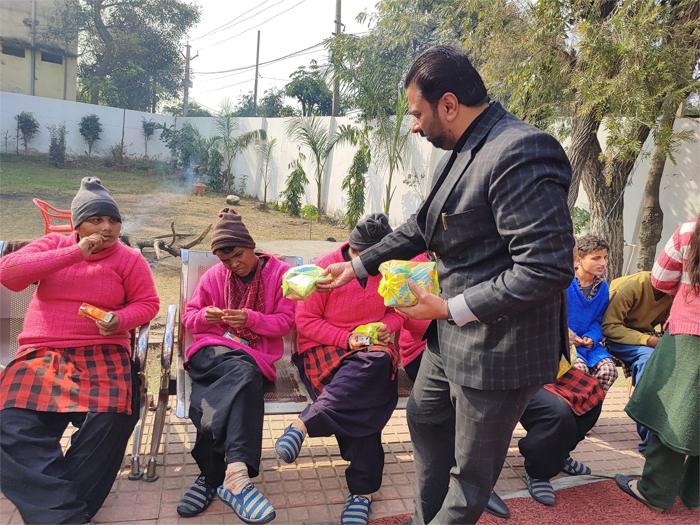 National Youth Day at Muskan Home for Mentally Challenged Children — Samvedna Society, Jammu