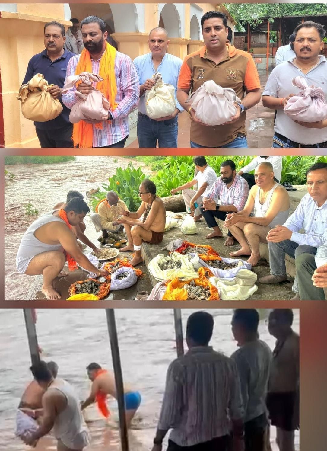 Immersion of the Ashes of ~60 Unclaimed Individuals — Samvedna Society, Jammu