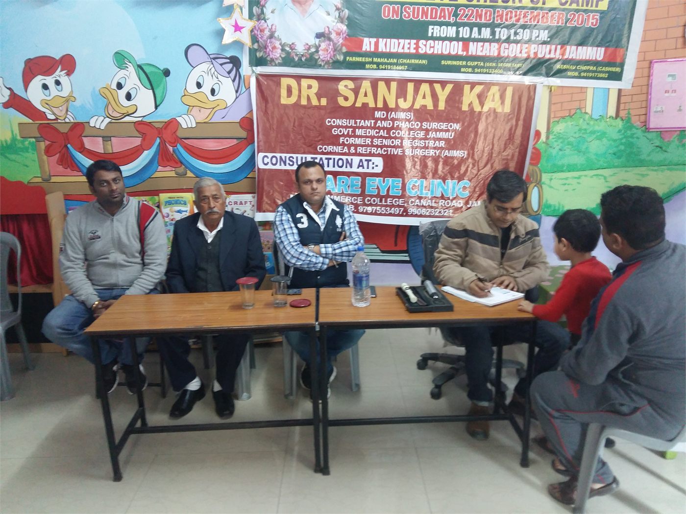 102nd Free Eye & Health Screening Camp, Kabeer Colony — Samvedna Society, Jammu