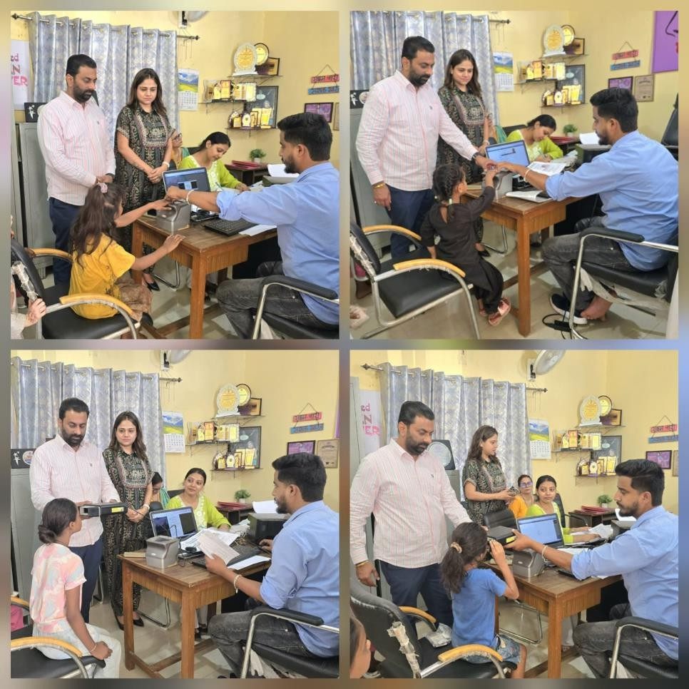 Aadhaar Enrolment Camp for Children Rescued by District Child Protection — Samvedna Society, Jammu