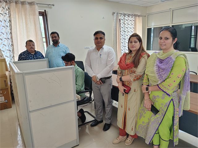 Aadhaar Camp at DC Office Inaugurated by ADC Jammu AND ACG Jammu