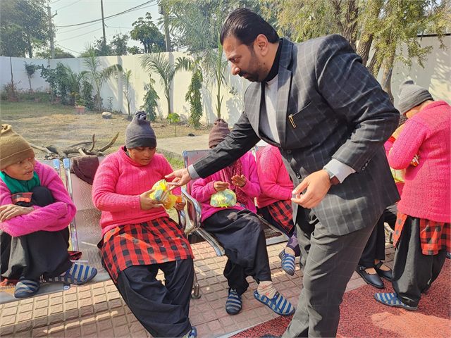 Aadhaar Camp For Divyang at Muskan Home for Mentally Challenged Children Channi Rama