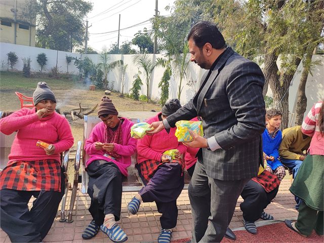 Aadhaar Camp For Divyang at Muskan Home for Mentally Challenged Children Channi Rama