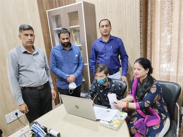 Ayushman Camps - DIG Office inau by SO TO DIG Shiv Kumar