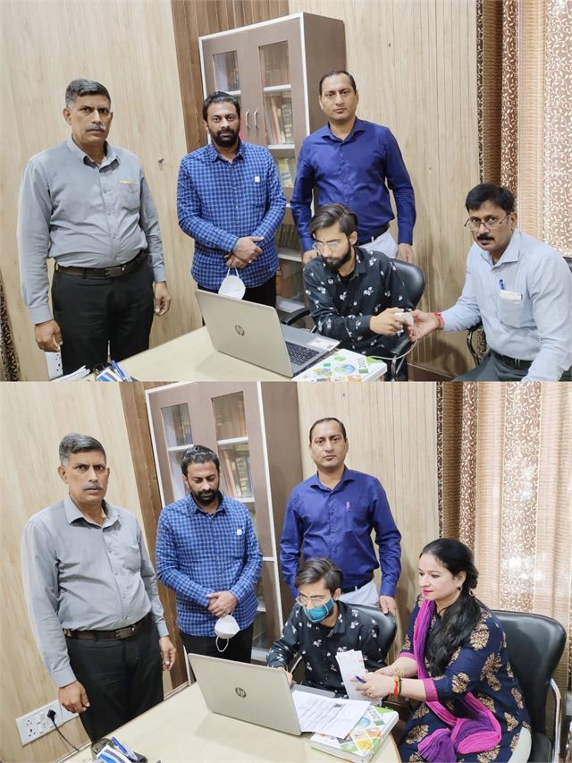 Ayushman Camps - DIG Office inau by SO TO DIG Shiv Kumar