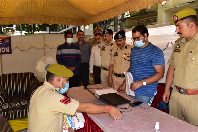 Ayushman Camps - SSP Traffic and batallion 14