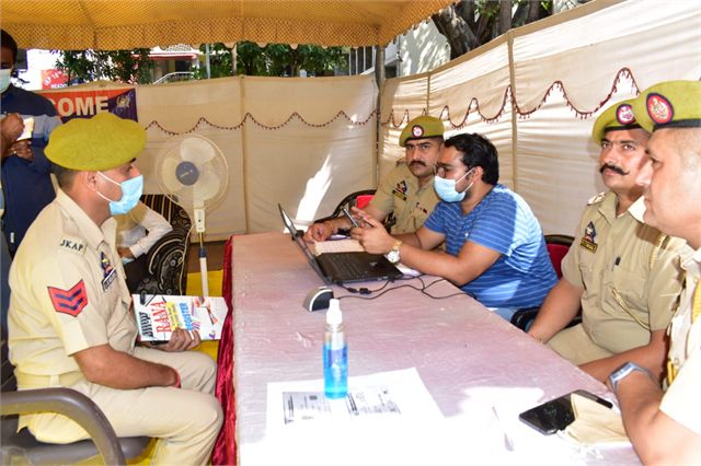 Ayushman Camps - SSP Traffic and batallion 14