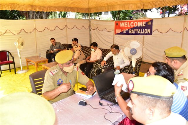 Ayushman Camps - SSP Traffic and batallion 14