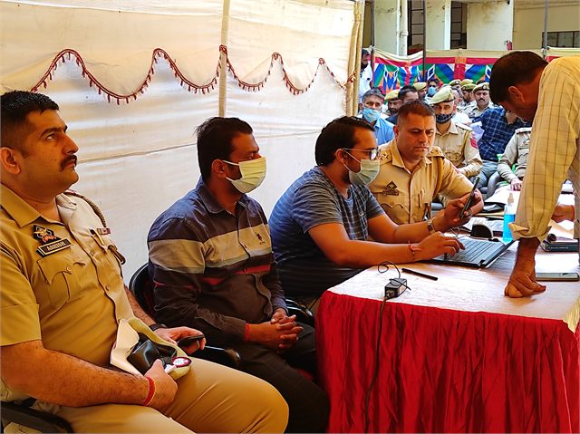 Ayushman Camps - SSP Traffic and batallion 14