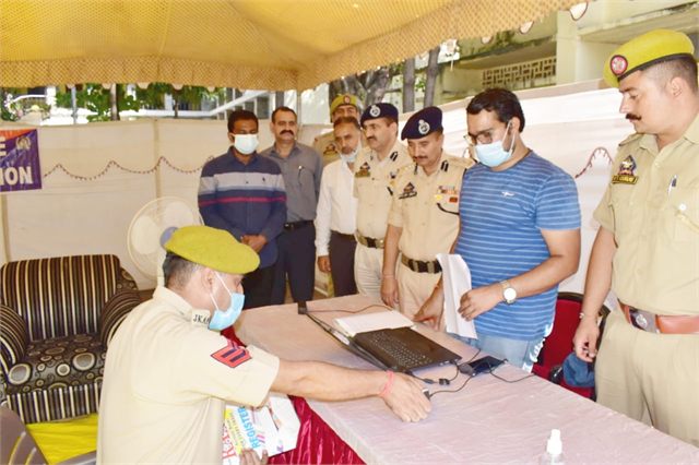 Ayushman Camps - SSP Traffic and batallion 14