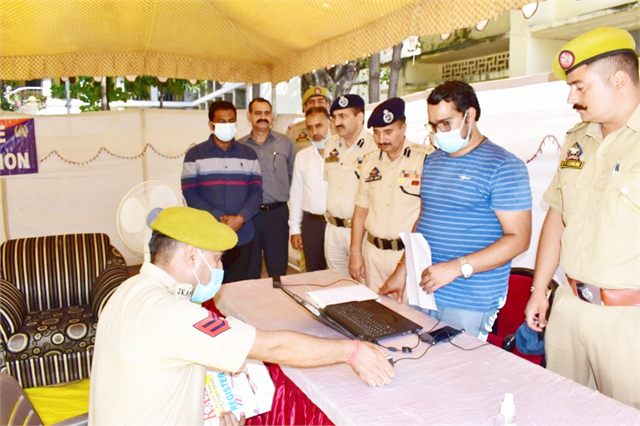 Ayushman Camps - SSP Traffic and batallion 14