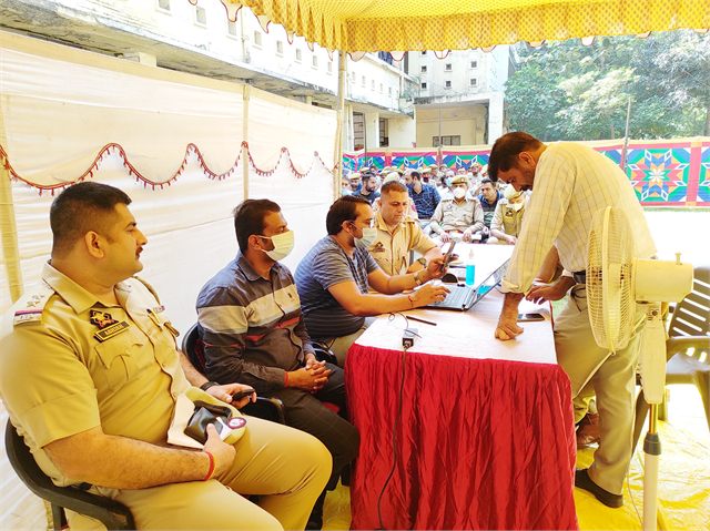 Ayushman Camps - SSP Traffic and batallion 14
