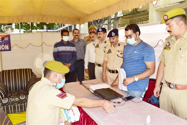 Ayushman Camps - SSP Traffic and batallion 14