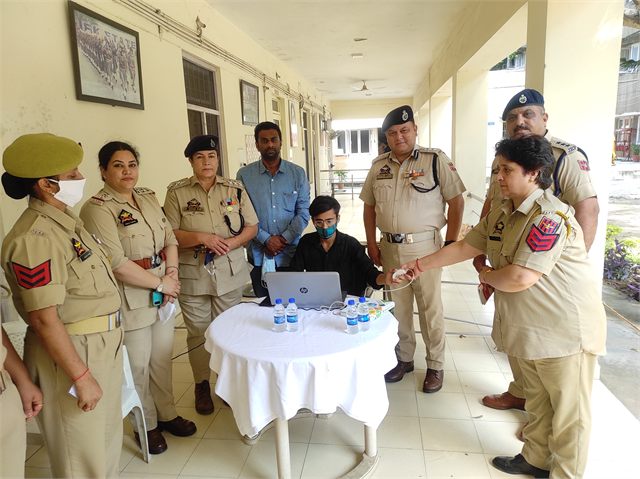 Ayushman Camps - Women Batallion 15 inau by SSP Mubassir Latifi