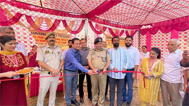 Eye & General Health Check-Up camp Inaugurated by DIG Shiv Kumar IPS AT m USKAN HOME FOR MENTALLY Challenged - Samvedna Camp 1