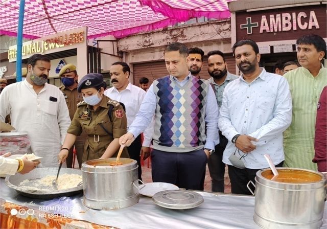 For the needy People I have Organised Several Langars time to time .