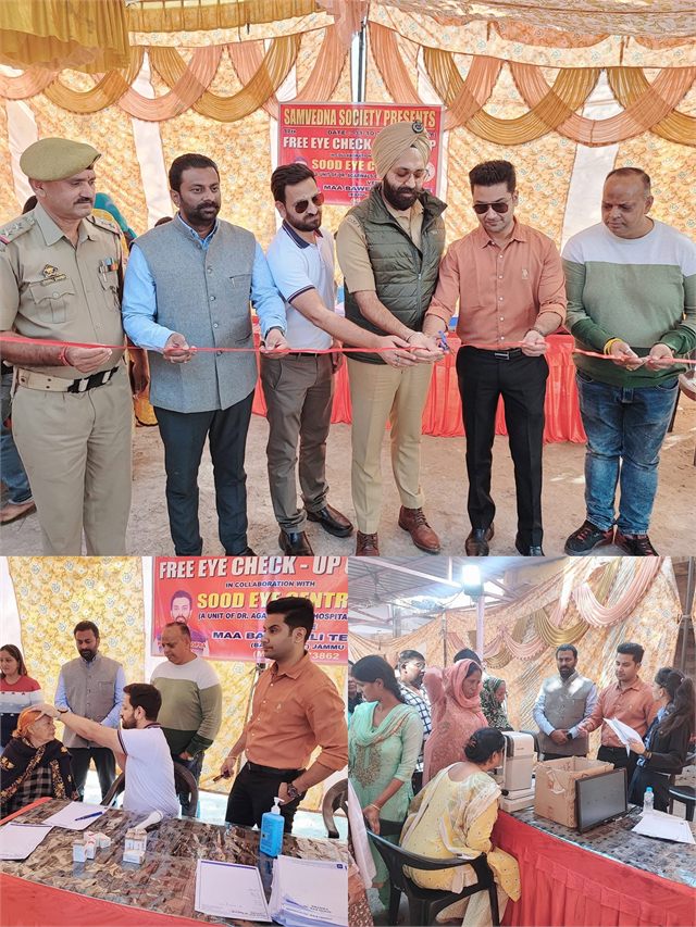Free Eye Screening Camp at Bahu Fort