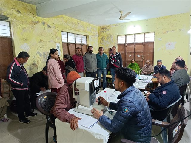 Free Health Camp at Trilokpur