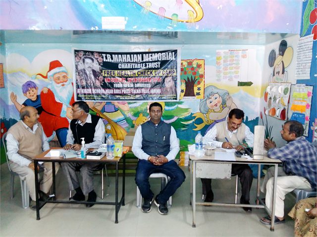 Free Health Check Up Camp at Talab Tillo