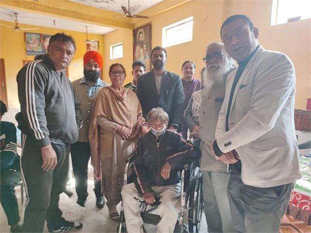 In collaboration with Social Welfare Department Organised Several Camps and Provided Aids to needy.