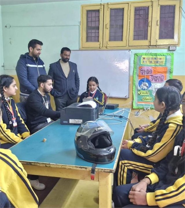 Organised 2 days Aadhaar Enrollment Camp at JK Montessorie School Talab Tillo Dated: 21-1-2025