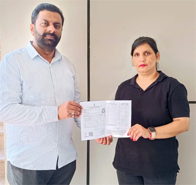 Organising Aadhaar Camp for Kids