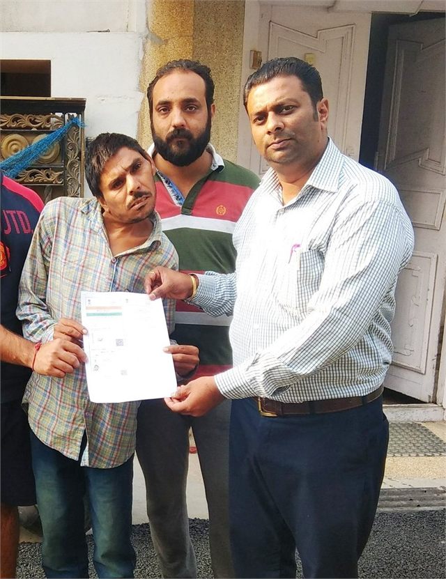 Organising Ayushman Bharat And Aadhaar Card Camp For the Media/ Press People & their Families at Press Club of Jammu