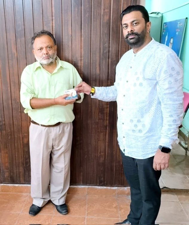 Organising Eye Check up Camp for the students of Residential School of Blind Jammu, The Camp was inaugurated by District Social Welfare Officer Jammu Mamta Rajput (JKAS).