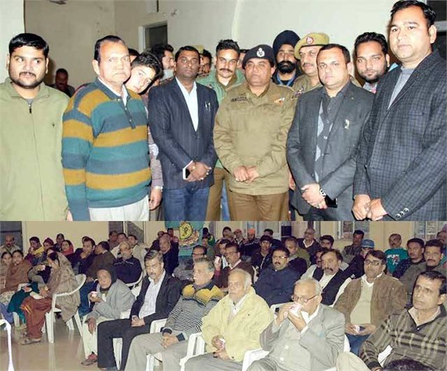 Organising Police Public Meeting at Ramgarh