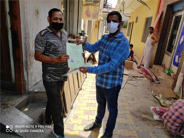 Provided Domiciles to the People - Domicile Dist at Doorstep