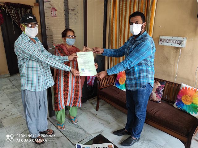 Provided Domiciles to the People - Domicile Dist at Doorstep