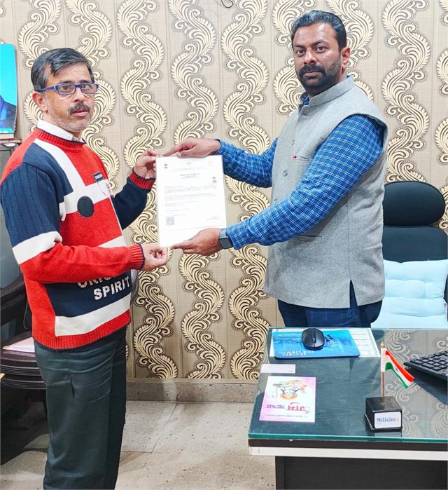 Providing Disability Certificate to a Divyang Jan