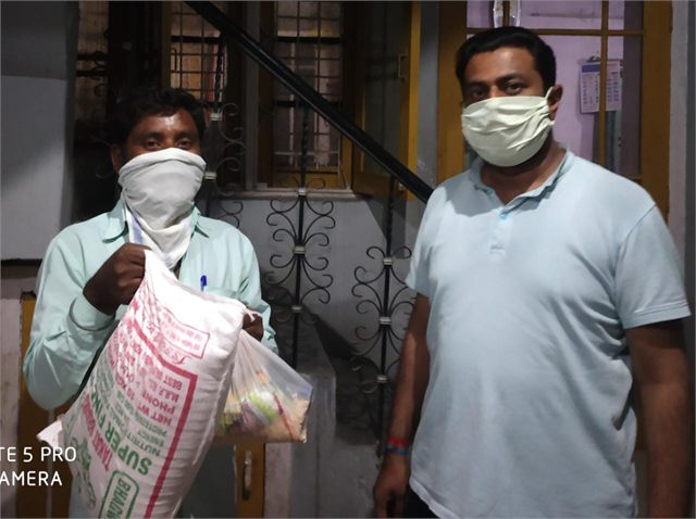 Providing Ration Kits to the Needy during Covid 19 Lockdown