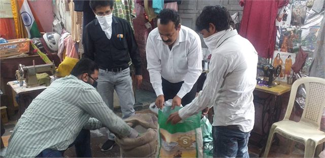 Providing Ration Kits to the Needy during Covid 19 Lockdown