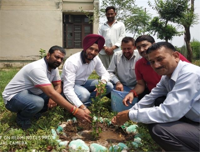 To Save the Environment I have Organised several Plantation Drives.