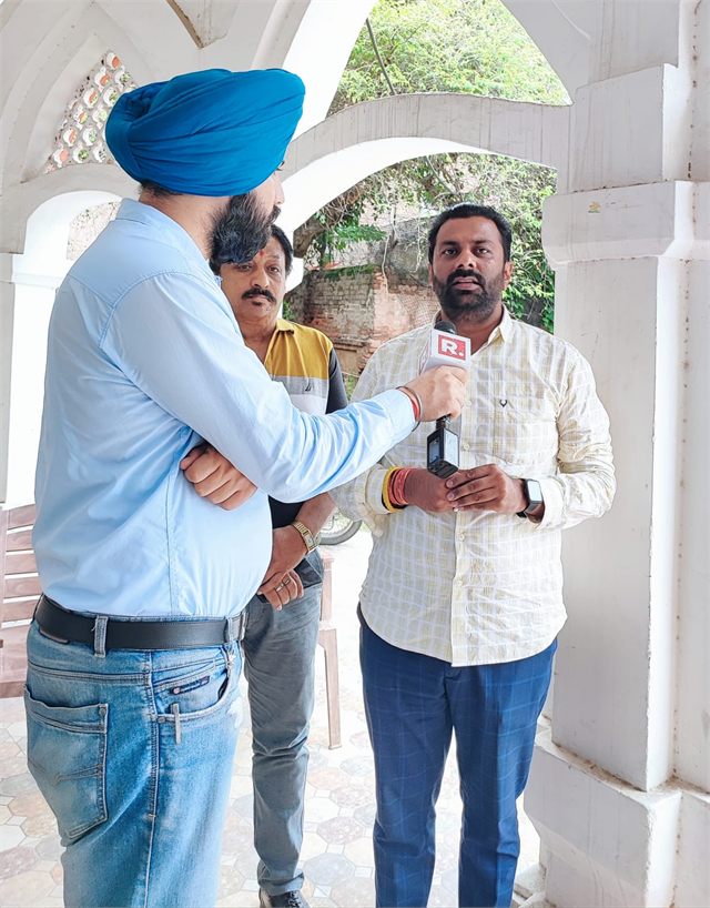 Speaking To News Agency ANI during Protest against Pakistan